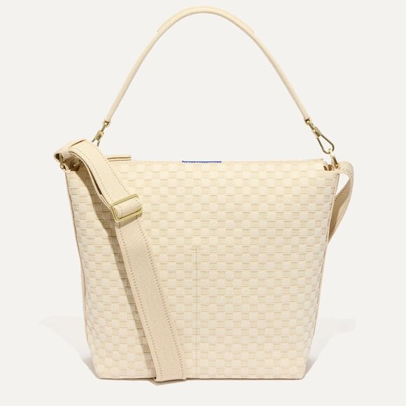 Rothy's Handbags - Rothy's The Mini Zip Bucket in White Sand